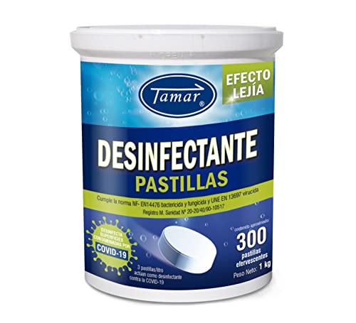 Tamar Cloro DESINFECTANTE Pastillas 1Kg