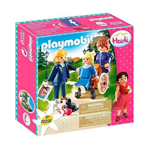 PLAYMOBIL Clara, Padre y Srta Rottenmeier (70258)