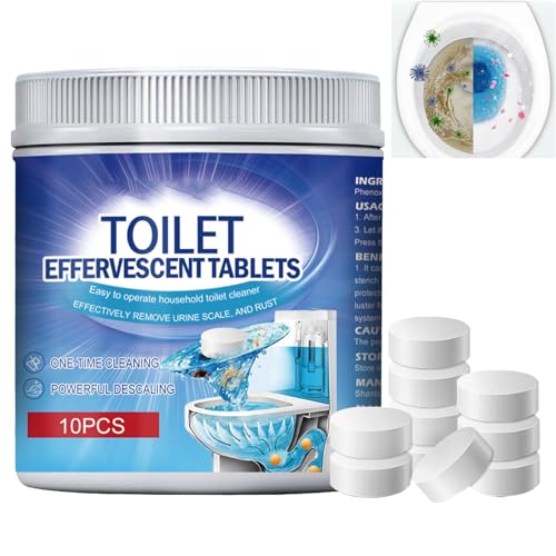 Tabletas de Limpieza de Inodoro,Limpiador de Inodoro Tabletas,Pastillas de Limpieza de WC,para Cisterna,Limpiadors de Cisternas
